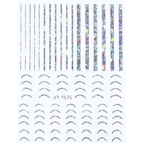 Naljepnica Silver Stripes